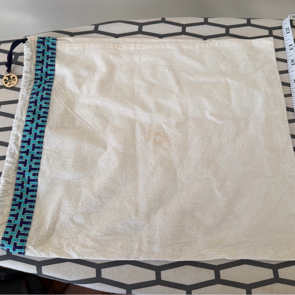 Tory Burch Dust Bag 14" x 12” Pre-owned small